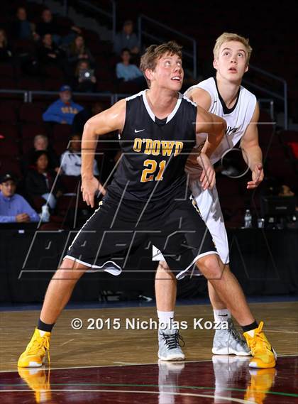 Thumbnail 1 in Rock Canyon vs. Bishop O'Dowd (Tarkanian Classic) photogallery.