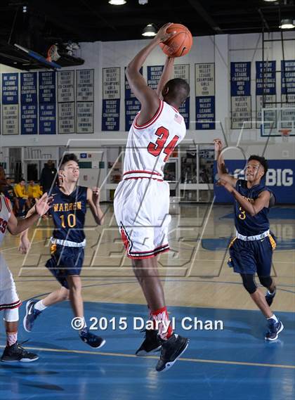 Thumbnail 3 in Warren @ Antelope Valley (MaxPreps Holiday Classic) photogallery.