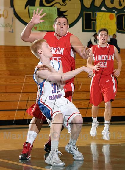 Thumbnail 2 in Lincoln vs. Christian Brothers (Mark Macres Tournament) photogallery.