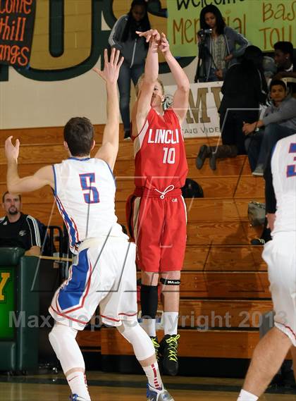 Thumbnail 1 in Lincoln vs. Christian Brothers (Mark Macres Tournament) photogallery.