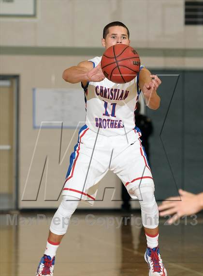 Thumbnail 2 in Lincoln vs. Christian Brothers (Mark Macres Tournament) photogallery.