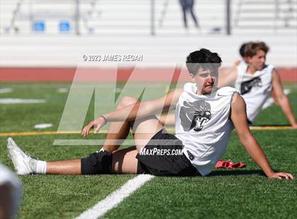 Thumbnail 2 in Burlingame @ Hillsdale (7v7 scrimmage) photogallery.