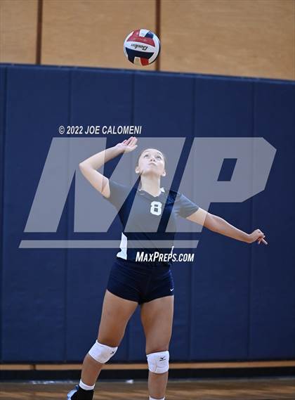 Thumbnail 2 in Brackenridge VS Providence Catholic (Boerne Volleyball Tournament) photogallery.