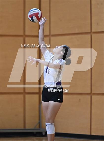 Thumbnail 2 in Brackenridge VS Providence Catholic (Boerne Volleyball Tournament) photogallery.