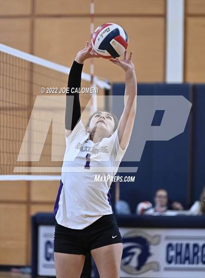 Thumbnail 1 in Brackenridge VS Providence Catholic (Boerne Volleyball Tournament) photogallery.
