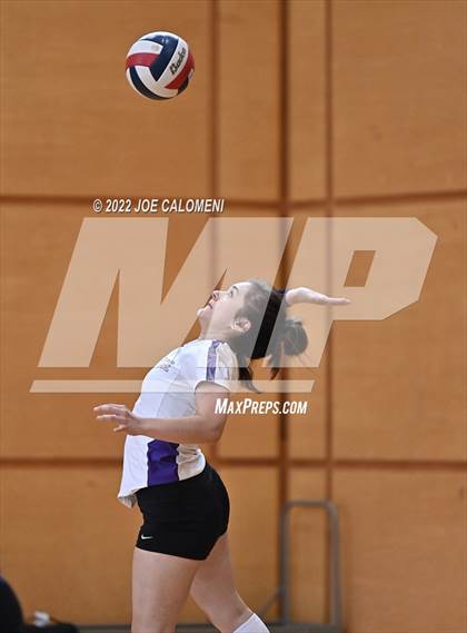 Thumbnail 3 in Brackenridge VS Providence Catholic (Boerne Volleyball Tournament) photogallery.