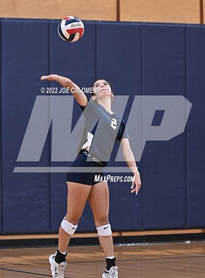 Thumbnail 1 in Brackenridge VS Providence Catholic (Boerne Volleyball Tournament) photogallery.