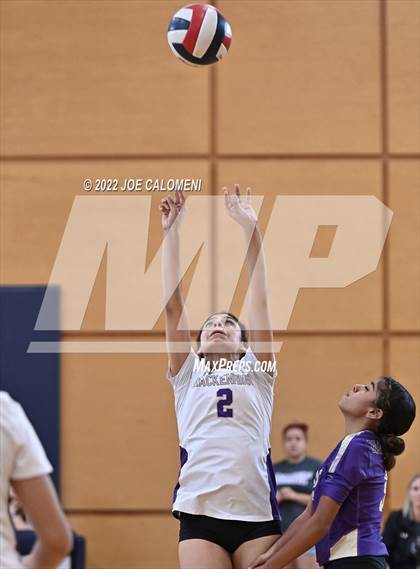 Thumbnail 1 in Brackenridge VS Providence Catholic (Boerne Volleyball Tournament) photogallery.