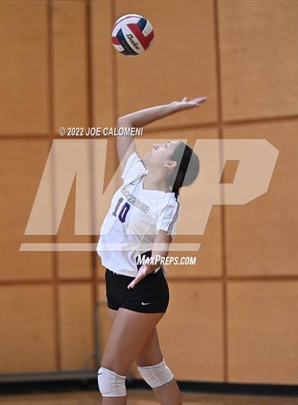 Thumbnail 3 in Brackenridge VS Providence Catholic (Boerne Volleyball Tournament) photogallery.