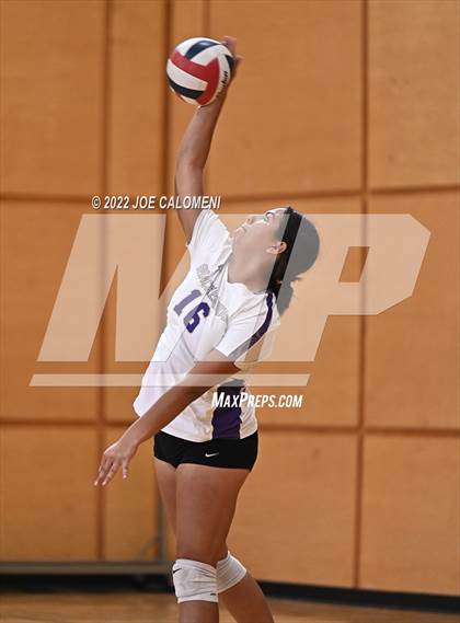 Thumbnail 3 in Brackenridge VS Providence Catholic (Boerne Volleyball Tournament) photogallery.