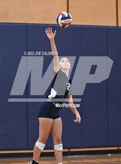 Thumbnail 2 in Brackenridge VS Providence Catholic (Boerne Volleyball Tournament) photogallery.