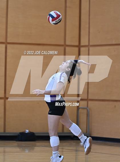 Thumbnail 3 in Brackenridge VS Providence Catholic (Boerne Volleyball Tournament) photogallery.
