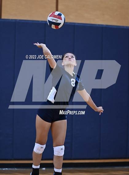 Thumbnail 3 in Brackenridge VS Providence Catholic (Boerne Volleyball Tournament) photogallery.