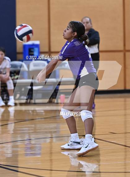 Thumbnail 1 in Brackenridge VS Providence Catholic (Boerne Volleyball Tournament) photogallery.