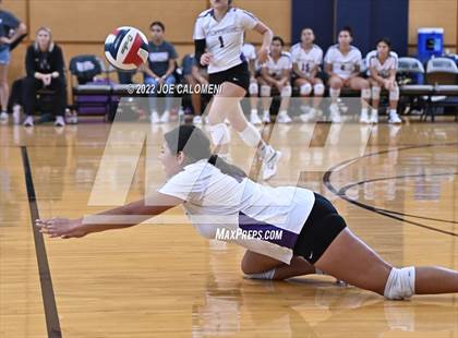 Thumbnail 3 in Brackenridge VS Providence Catholic (Boerne Volleyball Tournament) photogallery.