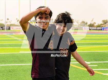 Thumbnail 2 in Salpointe Catholic vs Saguaro (AIA 4A Final) photogallery.