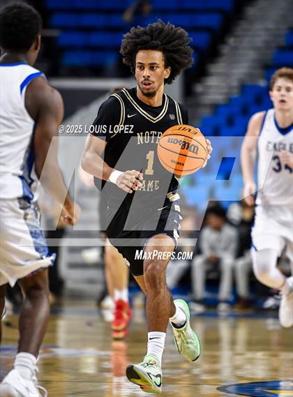 Thumbnail 1 in Notre Dame (SO) vs. Santa Margarita photogallery.