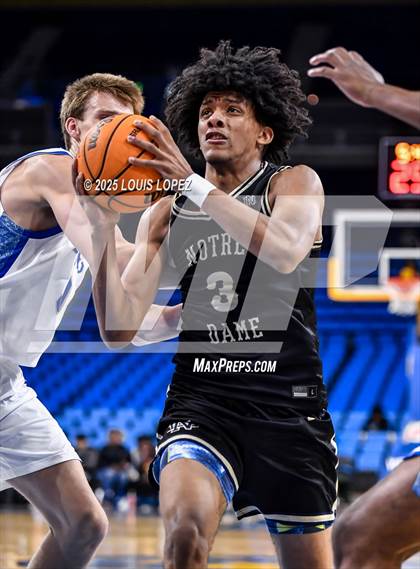 Thumbnail 1 in Notre Dame (SO) vs. Santa Margarita photogallery.