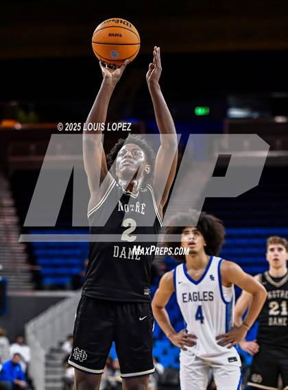 Thumbnail 2 in Notre Dame (SO) vs. Santa Margarita photogallery.