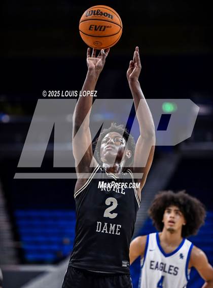 Thumbnail 2 in Notre Dame (SO) vs. Santa Margarita photogallery.