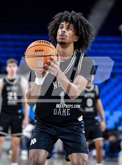 Thumbnail 3 in Notre Dame (SO) vs. Santa Margarita photogallery.