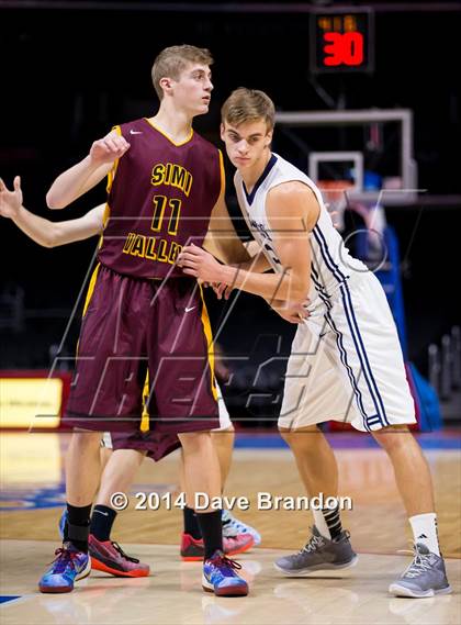 Thumbnail 3 in Simi Valley vs. San Gabriel Academy photogallery.