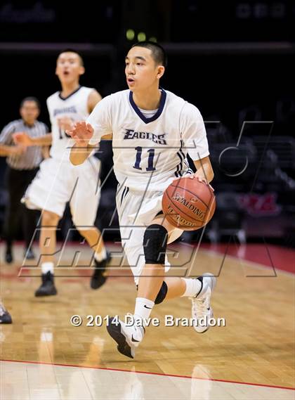 Thumbnail 3 in Simi Valley vs. San Gabriel Academy photogallery.