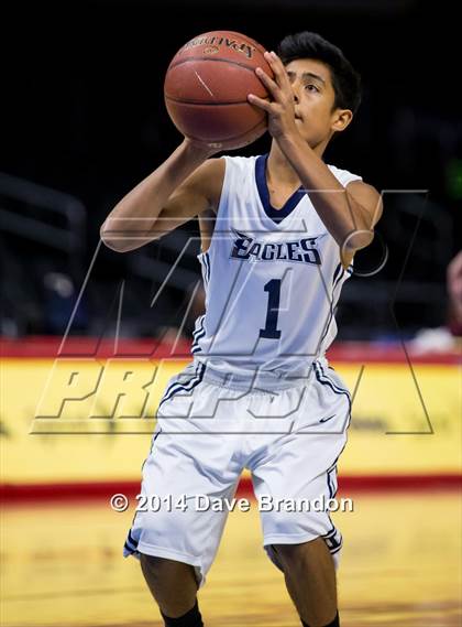 Thumbnail 3 in Simi Valley vs. San Gabriel Academy photogallery.