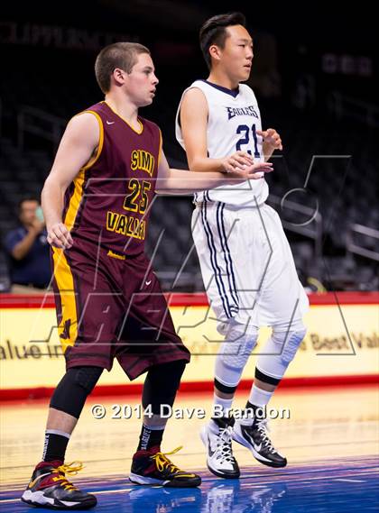 Thumbnail 3 in Simi Valley vs. San Gabriel Academy photogallery.