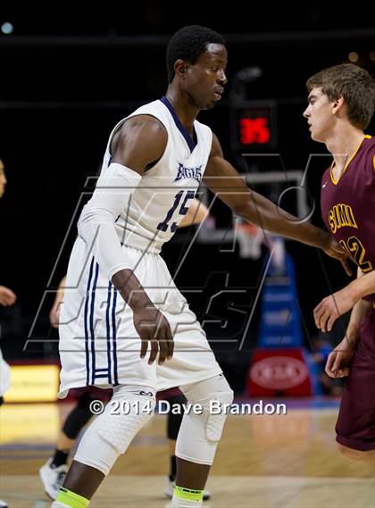 Thumbnail 2 in Simi Valley vs. San Gabriel Academy photogallery.