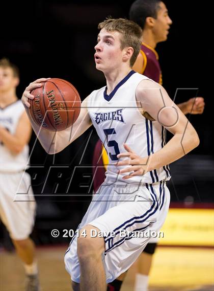 Thumbnail 3 in Simi Valley vs. San Gabriel Academy photogallery.