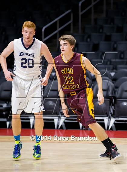 Thumbnail 3 in Simi Valley vs. San Gabriel Academy photogallery.