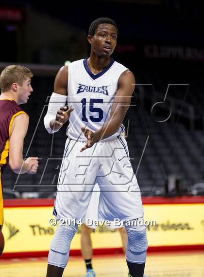 Thumbnail 2 in Simi Valley vs. San Gabriel Academy photogallery.