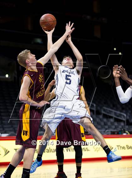 Thumbnail 2 in Simi Valley vs. San Gabriel Academy photogallery.