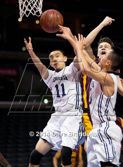Thumbnail 3 in Simi Valley vs. San Gabriel Academy photogallery.