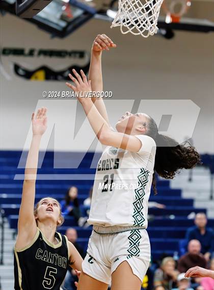 Thumbnail 3 in Rock Canyon @ Pine Creek (CHSAA 6A Round 2) photogallery.