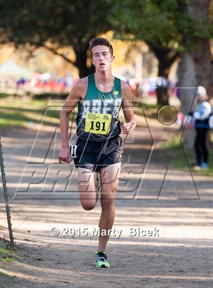 Thumbnail 3 in CIF State Cross Country Championships (D3 Boys Race) photogallery.