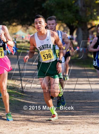 Thumbnail 1 in CIF State Cross Country Championships (D3 Boys Race) photogallery.