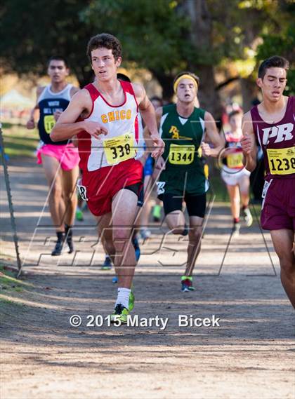 Thumbnail 1 in CIF State Cross Country Championships (D3 Boys Race) photogallery.