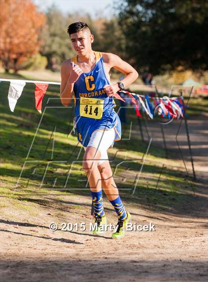 Thumbnail 3 in CIF State Cross Country Championships (D3 Boys Race) photogallery.
