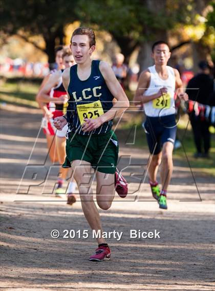 Thumbnail 1 in CIF State Cross Country Championships (D3 Boys Race) photogallery.