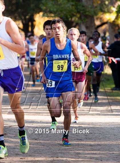 Thumbnail 3 in CIF State Cross Country Championships (D3 Boys Race) photogallery.