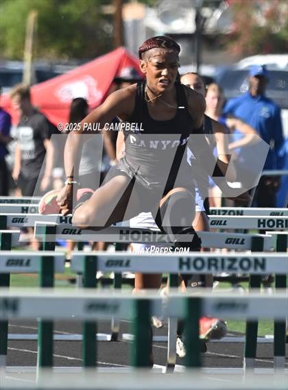 Thumbnail 2 in Northeast Valley Invitational (Hurdles Events)  photogallery.