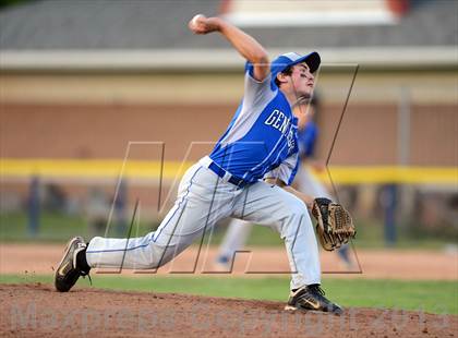 Thumbnail 1 in Geneseo vs. Red Jacket (NYSPHSAA Section 5 Class C Final) photogallery.