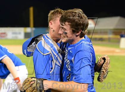 Thumbnail 2 in Geneseo vs. Red Jacket (NYSPHSAA Section 5 Class C Final) photogallery.