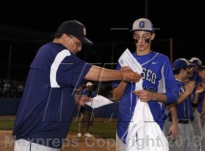 Thumbnail 1 in Geneseo vs. Red Jacket (NYSPHSAA Section 5 Class C Final) photogallery.
