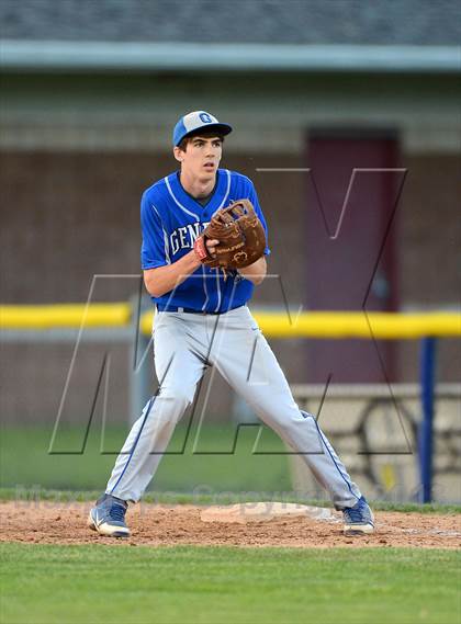 Thumbnail 2 in Geneseo vs. Red Jacket (NYSPHSAA Section 5 Class C Final) photogallery.