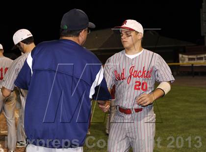Thumbnail 3 in Geneseo vs. Red Jacket (NYSPHSAA Section 5 Class C Final) photogallery.