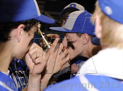 Thumbnail 2 in Geneseo vs. Red Jacket (NYSPHSAA Section 5 Class C Final) photogallery.