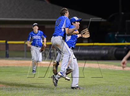 Thumbnail 2 in Geneseo vs. Red Jacket (NYSPHSAA Section 5 Class C Final) photogallery.